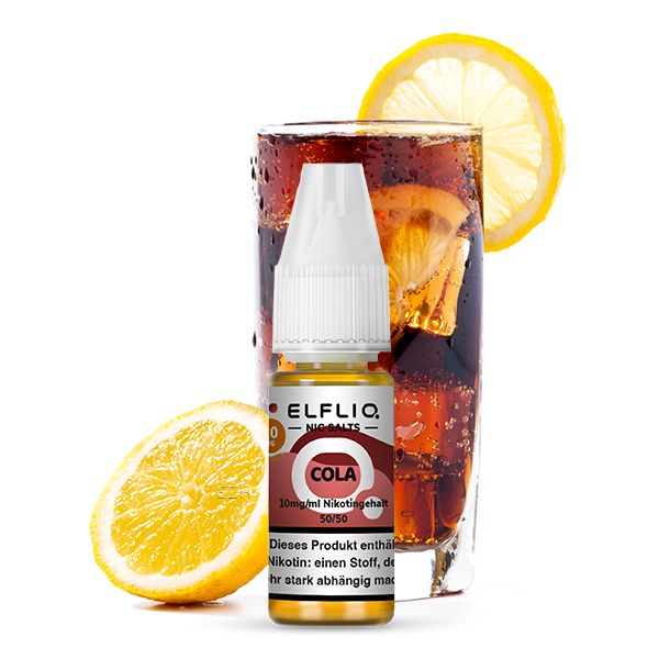 ELFLIQ - Cola 20mg/ml Nikotinsalz, 10ml Liquid